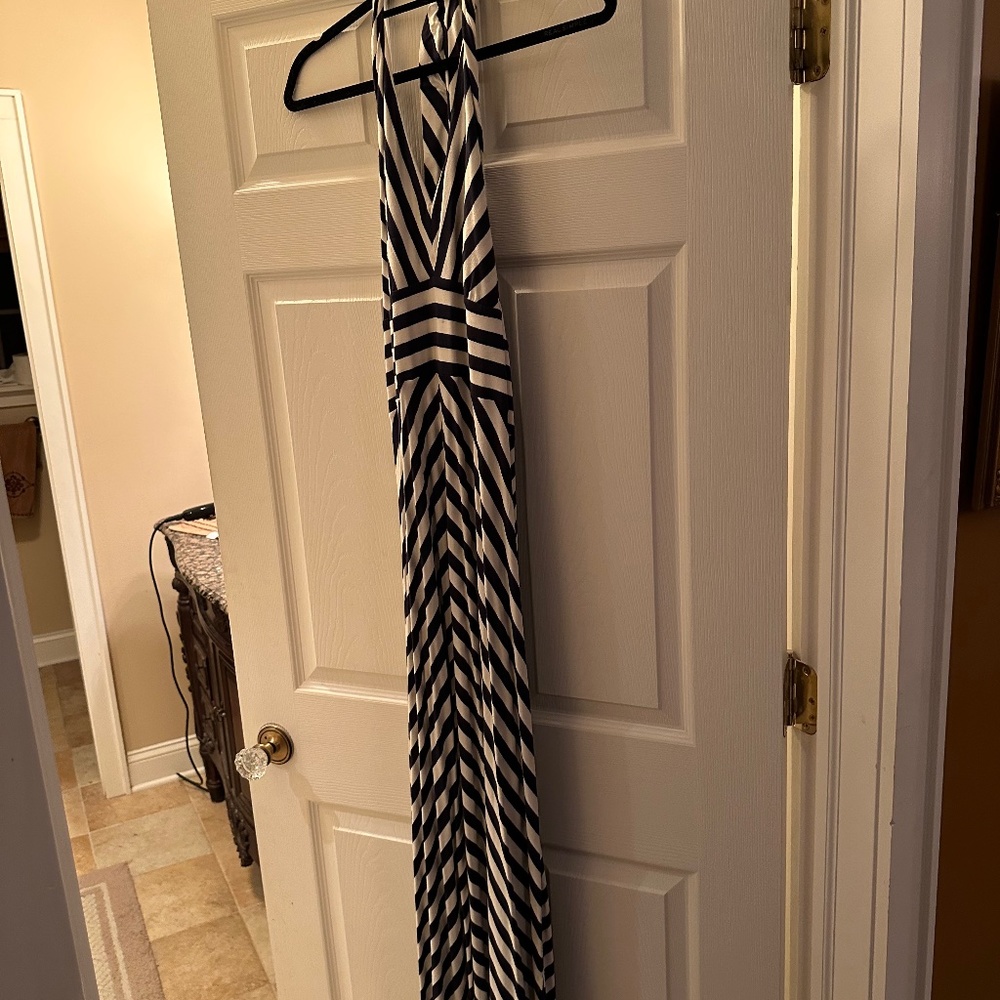 Black and white dress